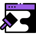 Website design and redesign icon